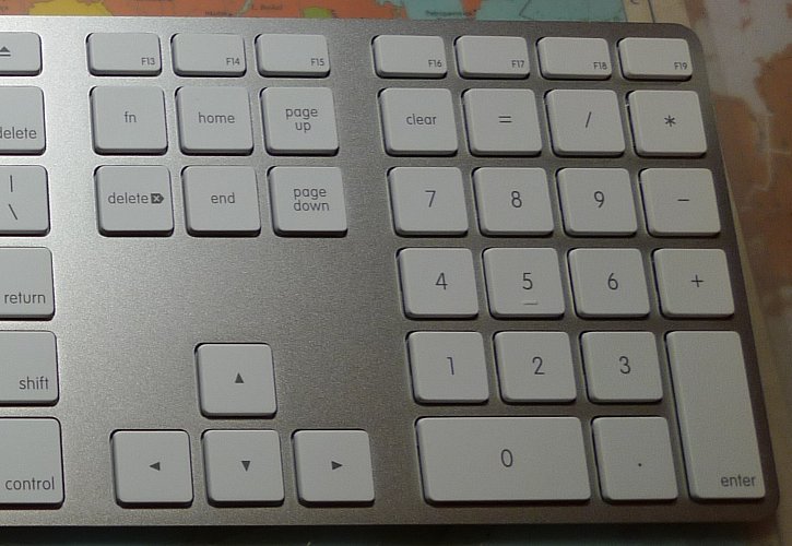 Apple iMac Keyboard A1243numpad
