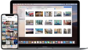 перенос изображений с iPhone на Mac