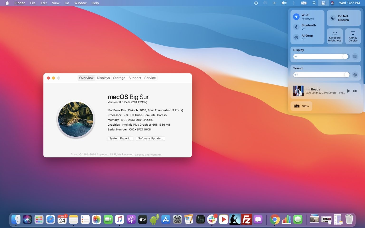 Установка публичной бета версии macOS Big Sur