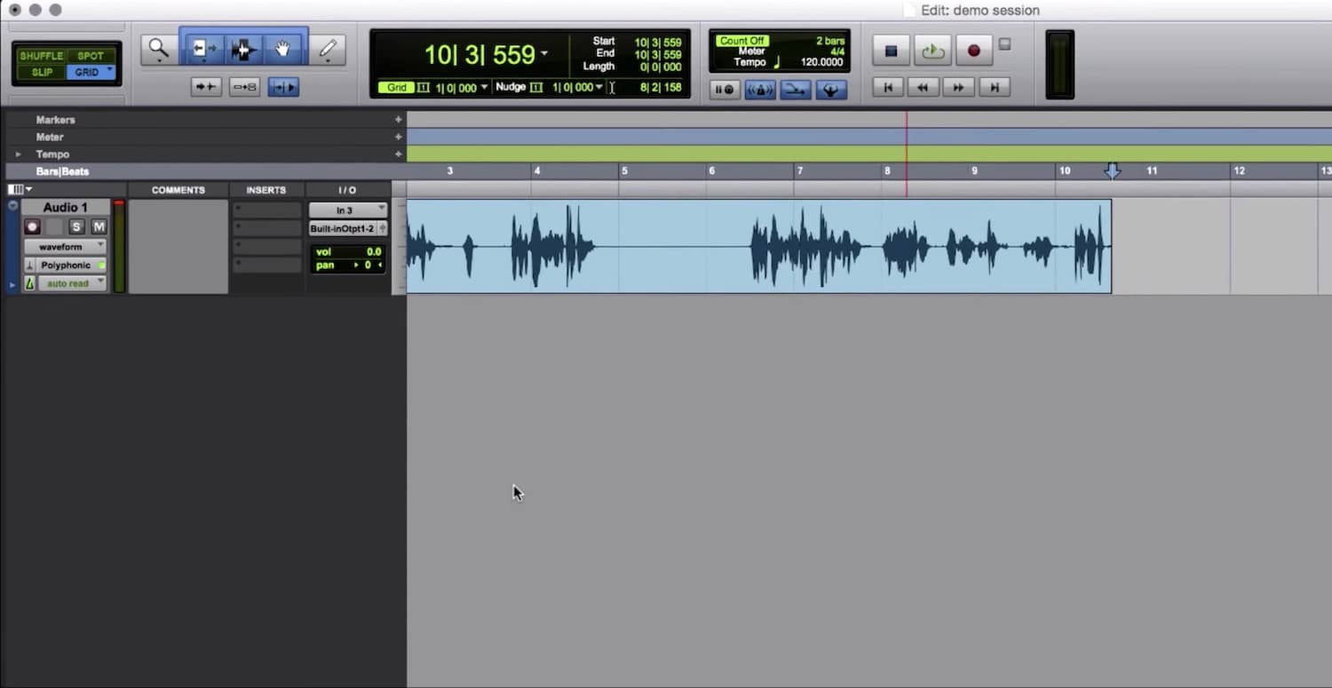 3. Avid Pro Tools First: лучшее бесплатное программное обеспечение для редактирования аудио 2 
