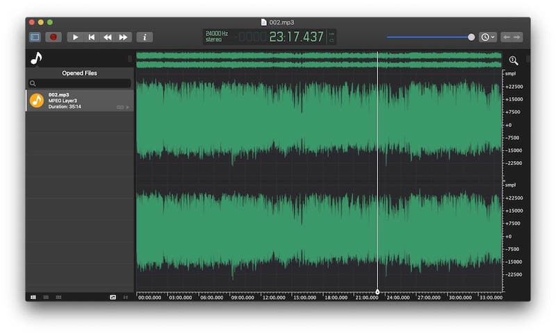 5. ocenaudio: Лучшее программное обеспечение для редактирования аудио для начинающих 2 