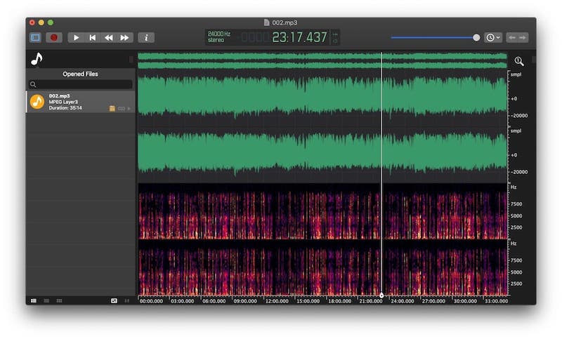 5. ocenaudio: Лучшее программное обеспечение для редактирования аудио для начинающих 1 