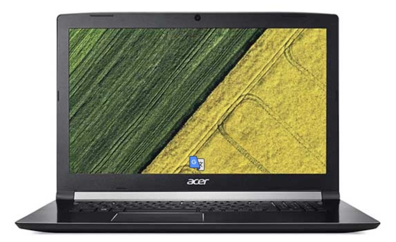 Acer Aspire 7 гигантский и самый мощный хакинтош